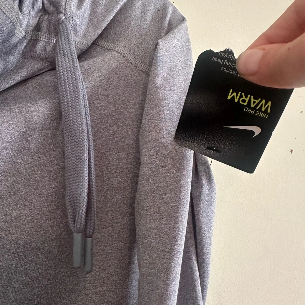 Nike Grey Women Sweatshirt L